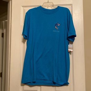 Ocean + Coast T-shirt | Color: Turquoise Heather | Size: M